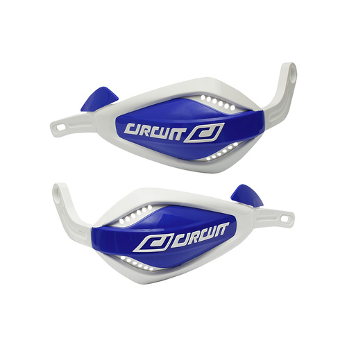 Hand Guards P4 - Alloy -White / Blue - ProTaper Bar