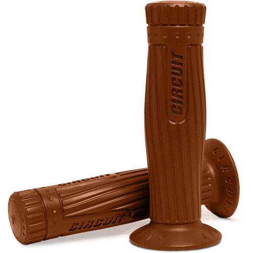 Grips - Cafe Racer Series - Brown