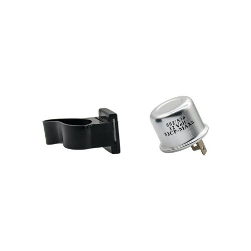 Indicator Flasher Relay - Universal 12V 2 Pin Variable Wattage