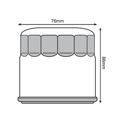 Oil Filter - OEM Grade - Black