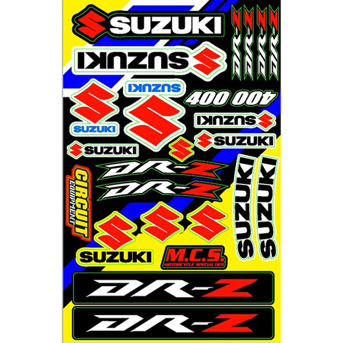 Sticker Sheet - Suzuki DRZ V2