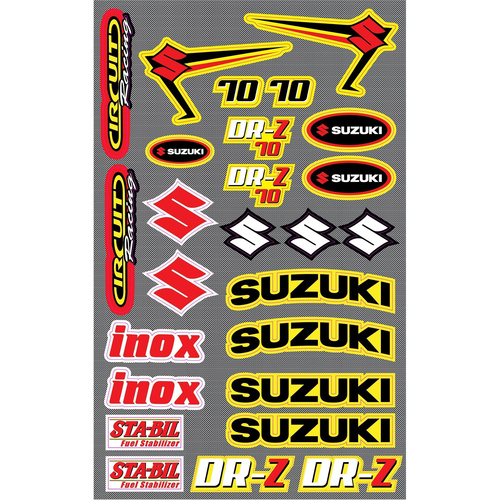 Sticker Sheet - Suzuki DRZ70