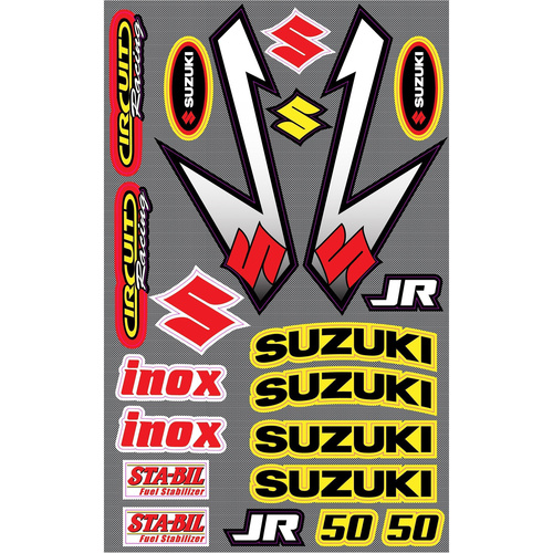 Sticker Sheet - Suzuki JR50