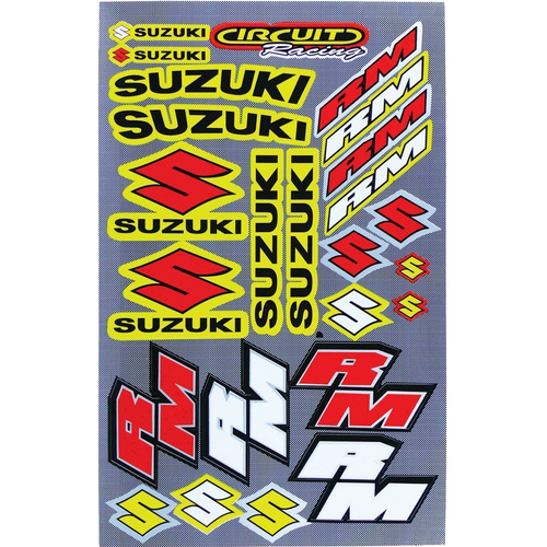 Sticker Sheet - Suzuki RM Style 2005