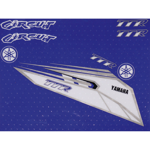 Sticker Sheet - Yamaha TTR Style Single Style Universal