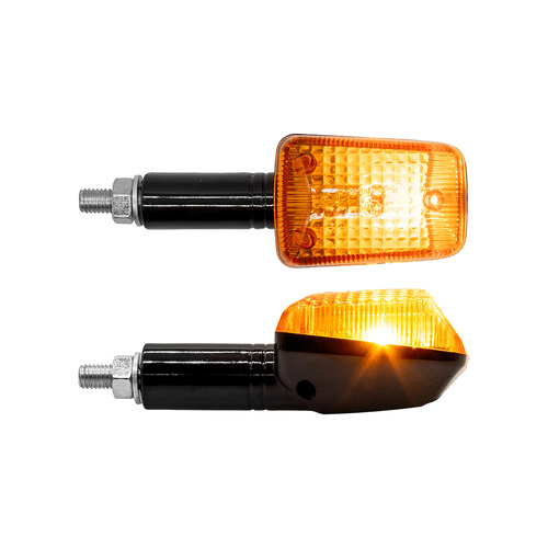 Indicator Pair - Square GSXR Style - Bulb