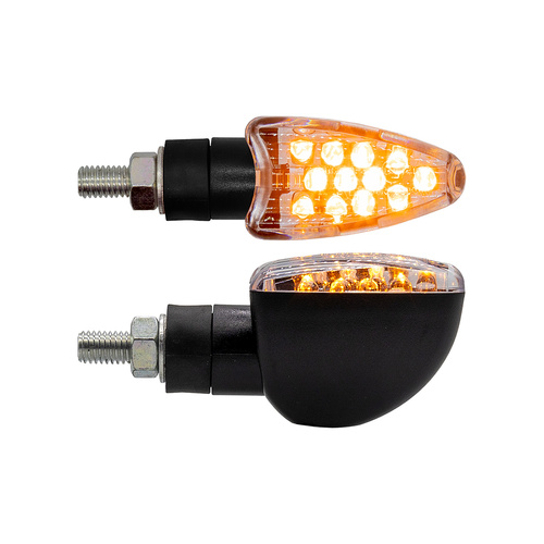 Indicator Pair - Arrowhead Style - LED Clear Lens