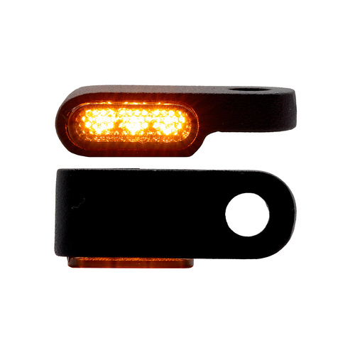 Indicator Pair - Micro Mini 3 Black - LED