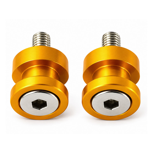 Race Stand Knob - M10 x 35mm - Gold - Pair