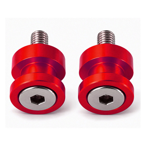 Race Stand Knob - M10 x 35mm - Red - Pair
