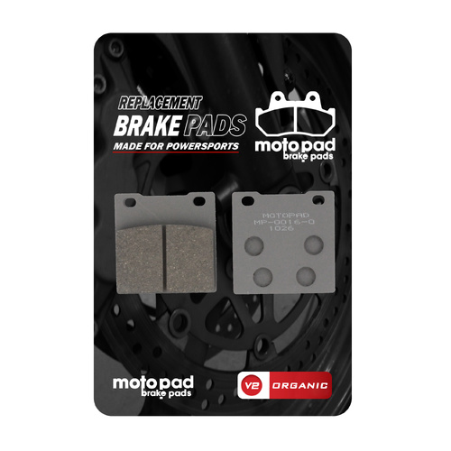 Brake Pads - Front - Organic