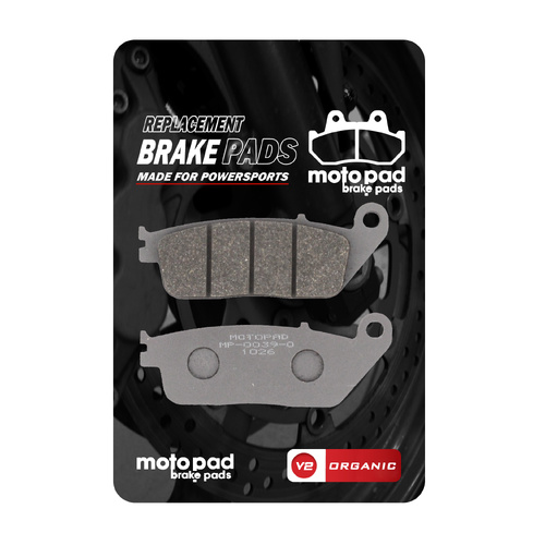 Brake Pads - Front - Organic