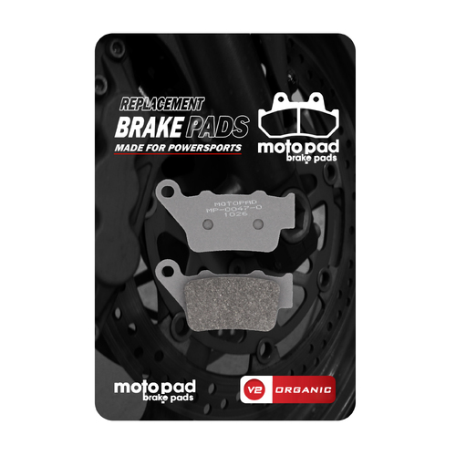 Brake Pads - Rear - Organic
