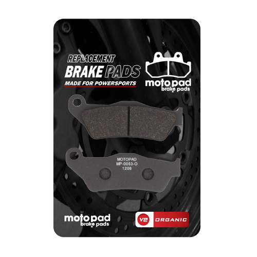 Brake Pads - Front - Organic